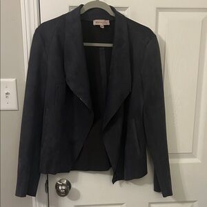 Suede Blazer